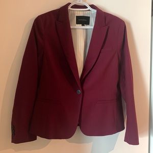 Banana republic Burgundy blazer